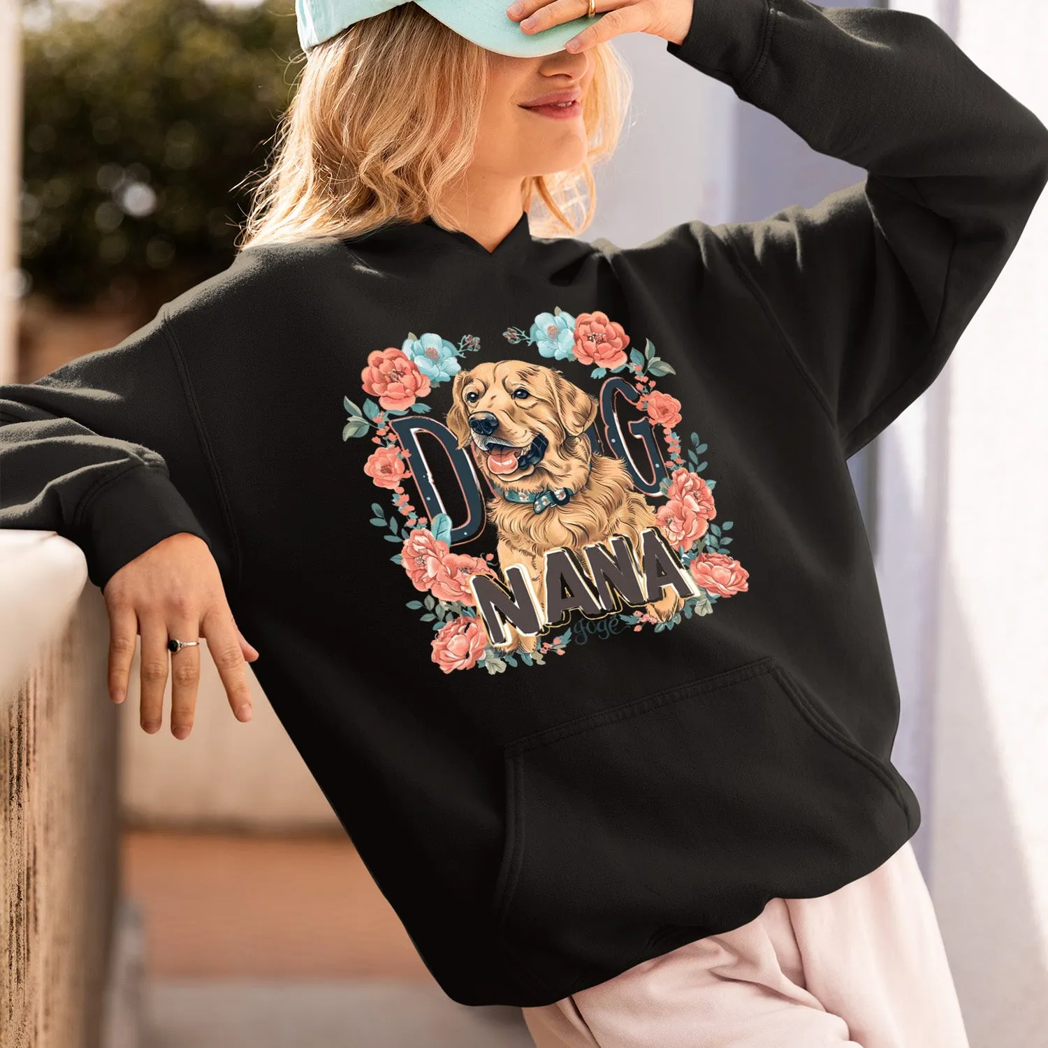 Golden Retriever Dog T-shirt, Pet Lover Shirt, Dog Lover Shirt, Dog Nana T-Shirt, Dog Owner Shirt, Gift For Dog Grandma, Funny Dog Shirts, Women Dog T-Shirt, Mother's Day Gift, Dog Lover Wife Gifts, Dog Shirt