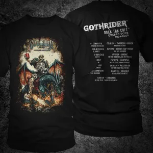 GothRider 2024-2025 Quebec Tasting Tour Unisex T-Shirt