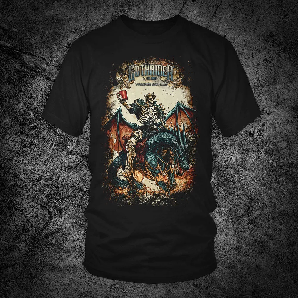 GothRider 2024-2025 Quebec Tasting Tour Unisex T-Shirt