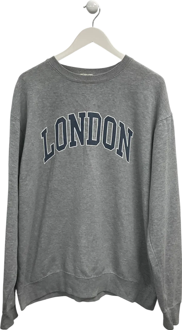 Grey London Oversized Sweater One Size