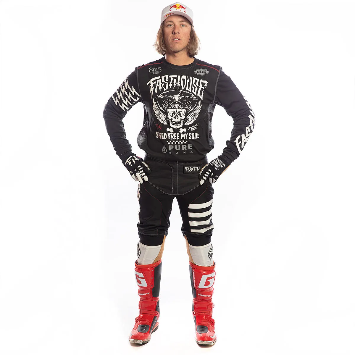 Grindhouse Bereman Pant - Black/Cream