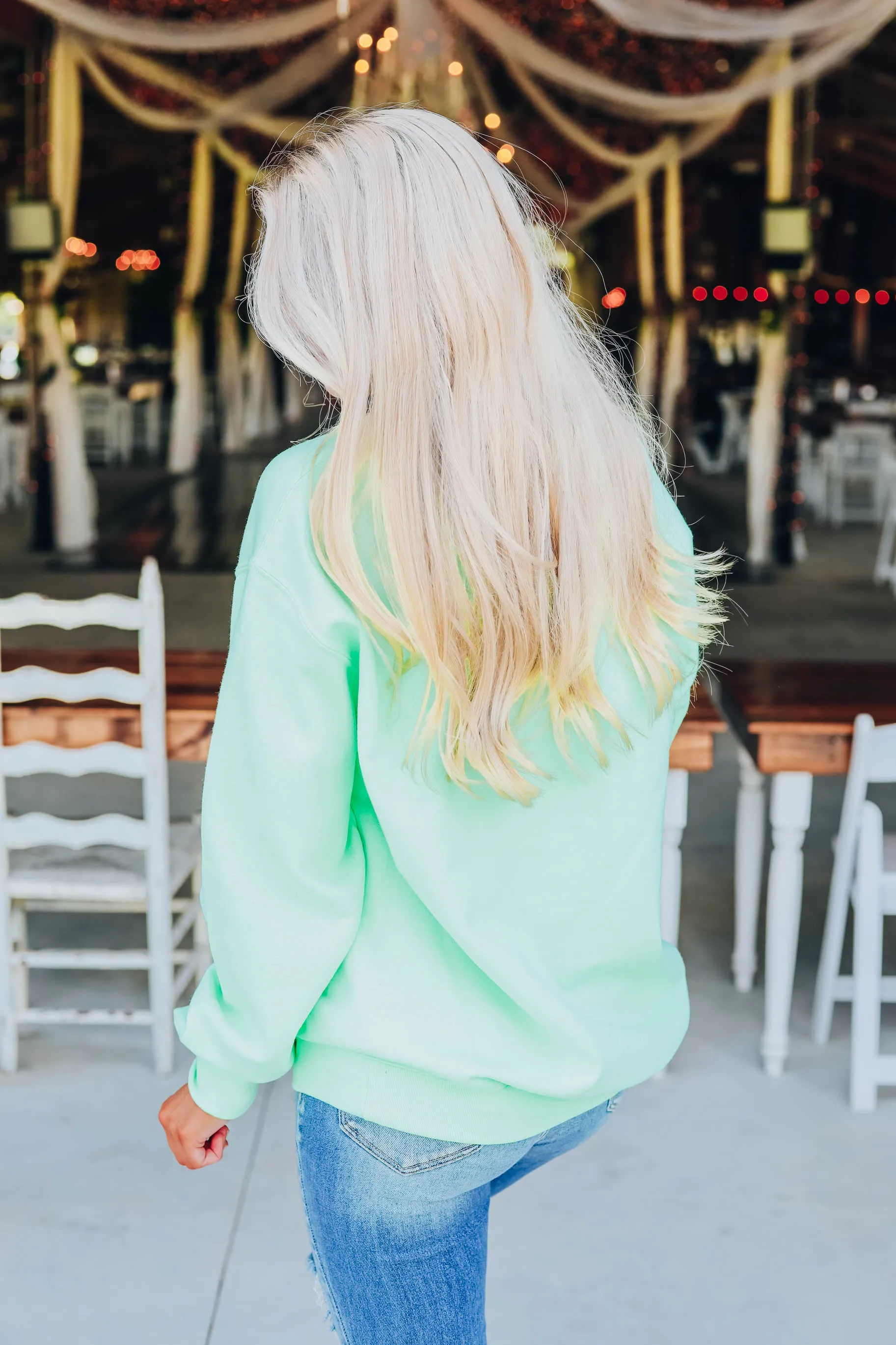 Grl Pwr Sweatshirt - Mint