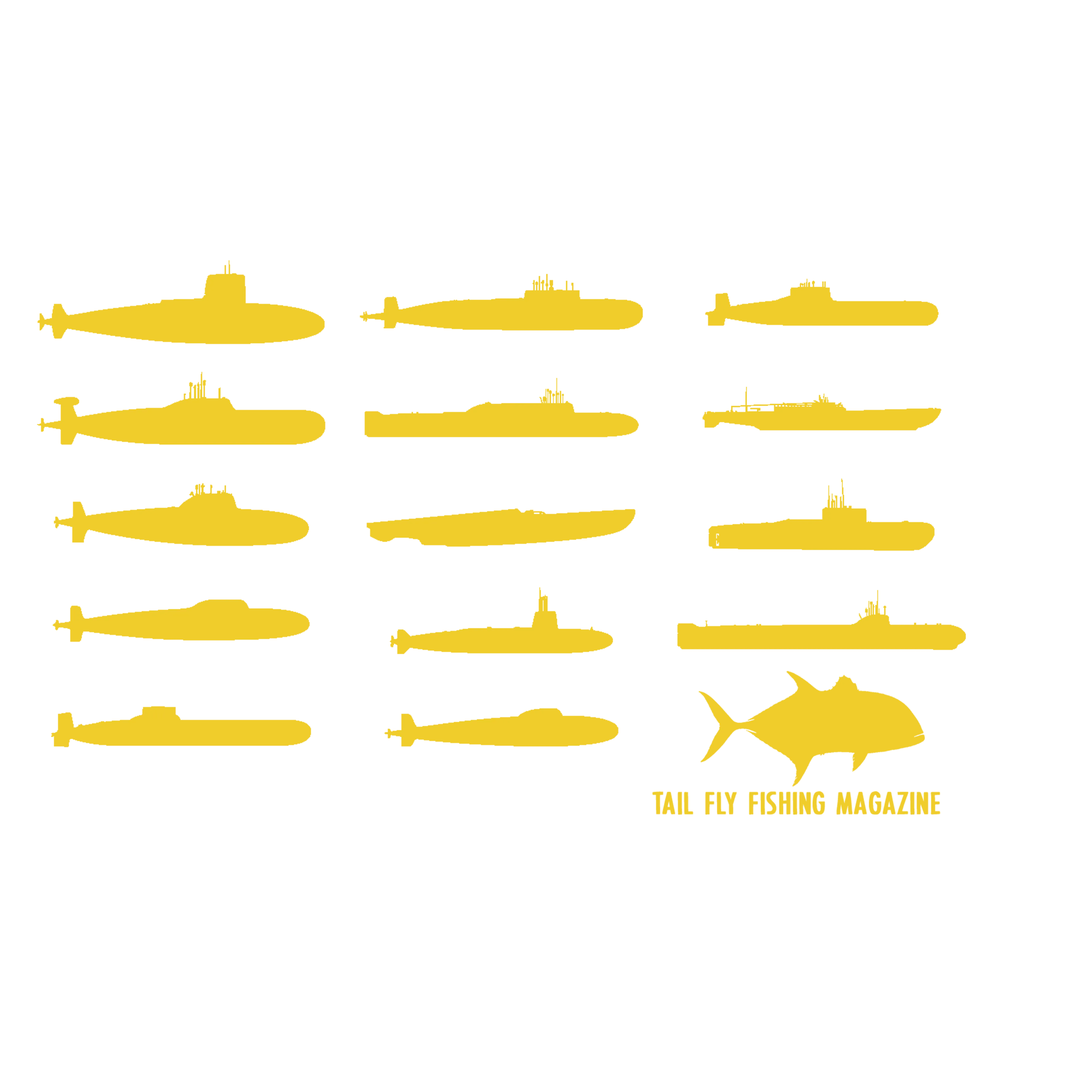 GT Submarine Tee Shirt (gold)