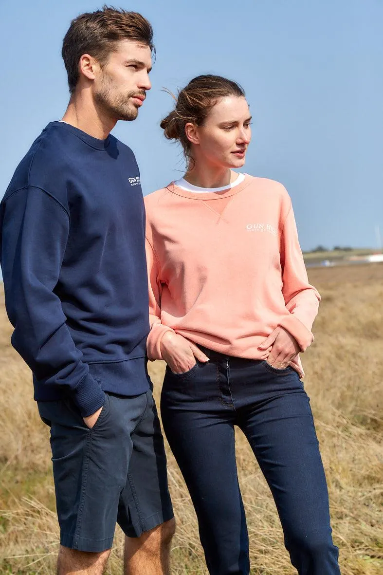 Gun Hill Mens Trowland Heavy Sweater Navy