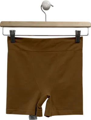 gymshark Beige Seamless Shorts UK S
