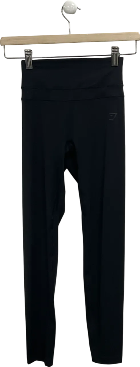 gymshark Black Corset Seamless Leggings UK XS/S