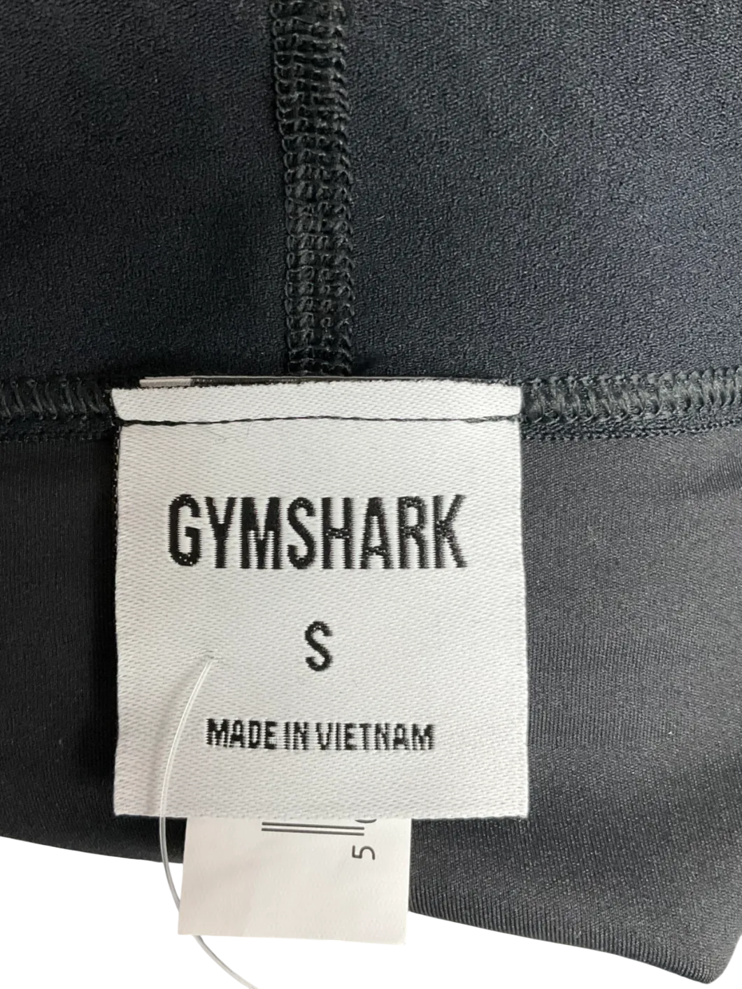 gymshark Black Seamless 1/2 Shorts UK S