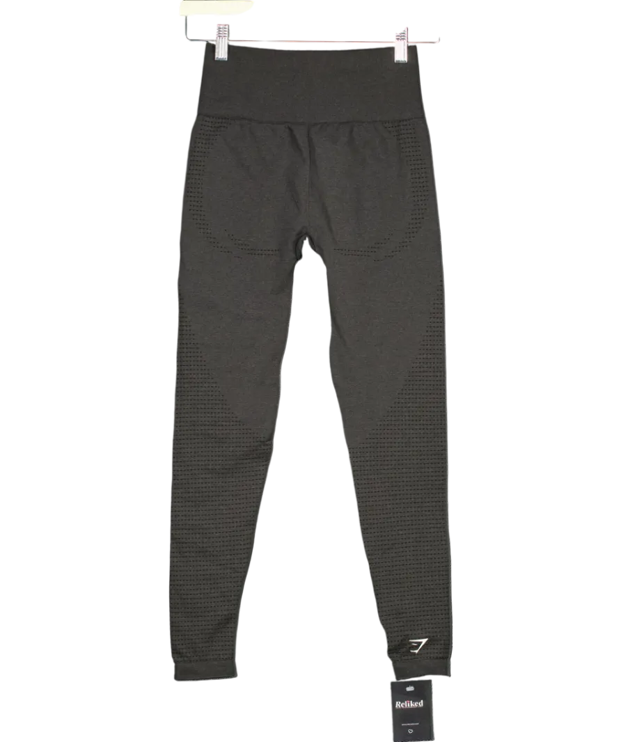 gymshark Black Vital Seamless Leggings 2.0 UK S