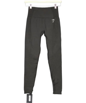 gymshark Black Vital Seamless Leggings 2.0 UK S