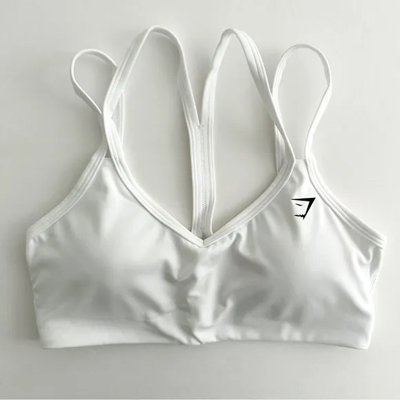 Gymshark M/M Pause Seamless Cycling Shorts &amp; Strap Feature Sports Bra Set
