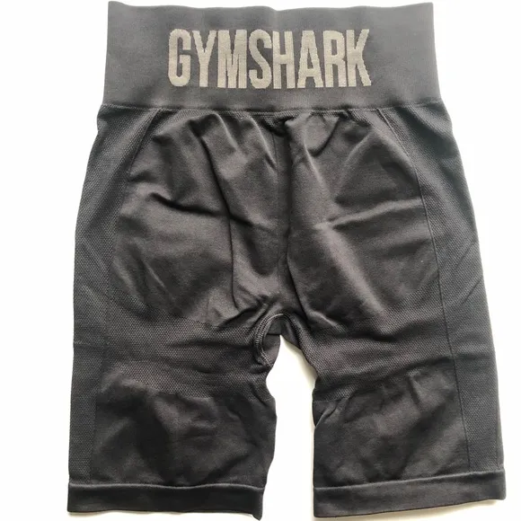 Gymshark S/S Flex Seamless Cycling Shorts &amp; Flex Seamless Strappy Sports Bra Set