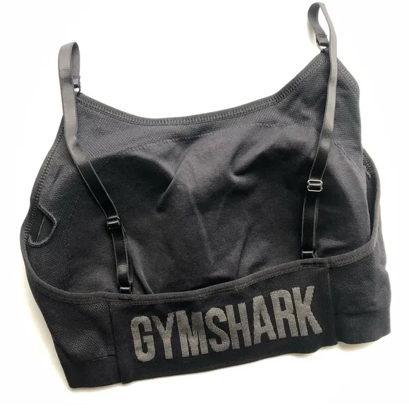 Gymshark S/S Flex Seamless Cycling Shorts &amp; Flex Seamless Strappy Sports Bra Set