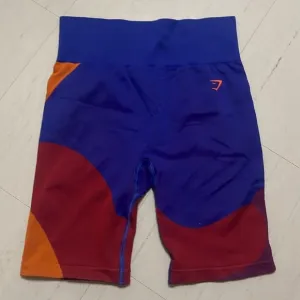Gymshark WTFlex Seamless Cycling Shorts - Wavy | Pink Size Medium