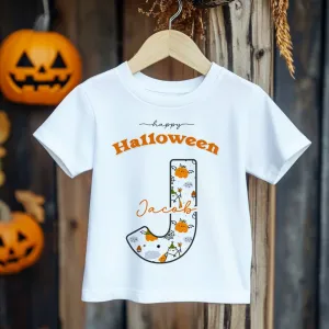 Halloween Cute Pattern Personalised Toddler & Kids T Shirt