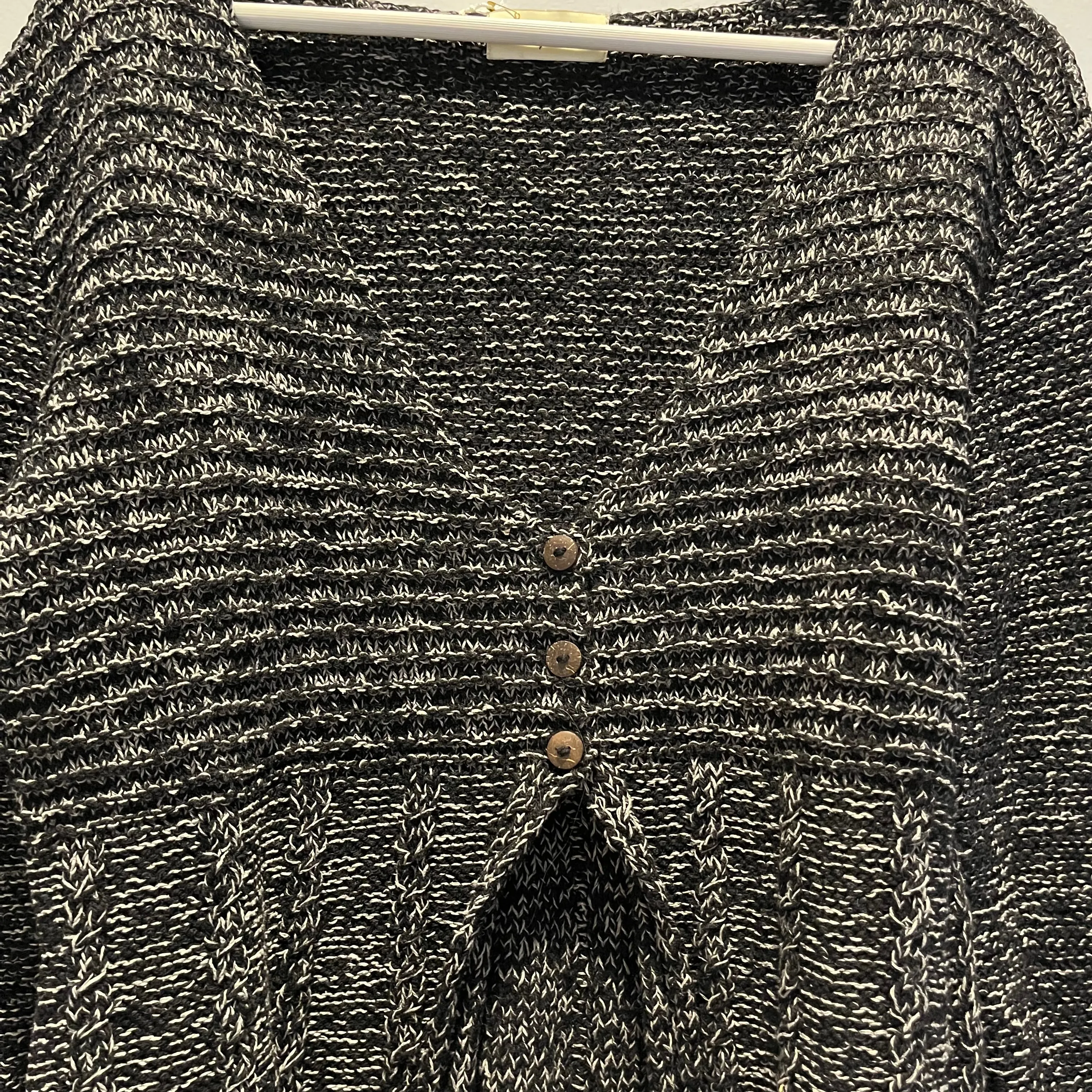 Handmade AuroKnits Three-Button Sweater - Patty