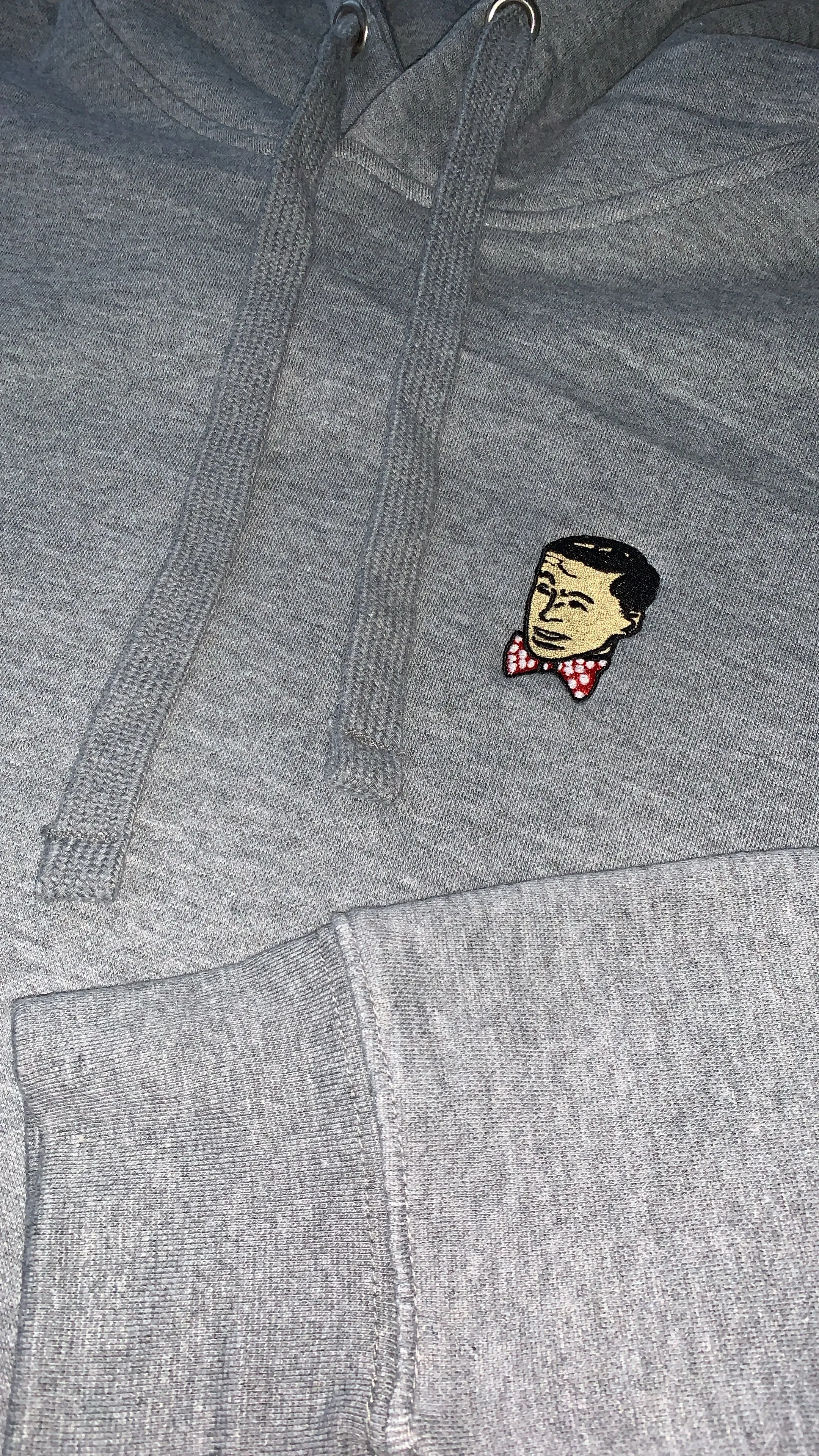 HANDSOMEBOY® MASON VARSITY HOODY - GREY