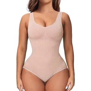 HANERDUN Women Slimming Tummy Control Shapewear Bodysuit Seamless Waist Trainer Vest Full Body Shaper