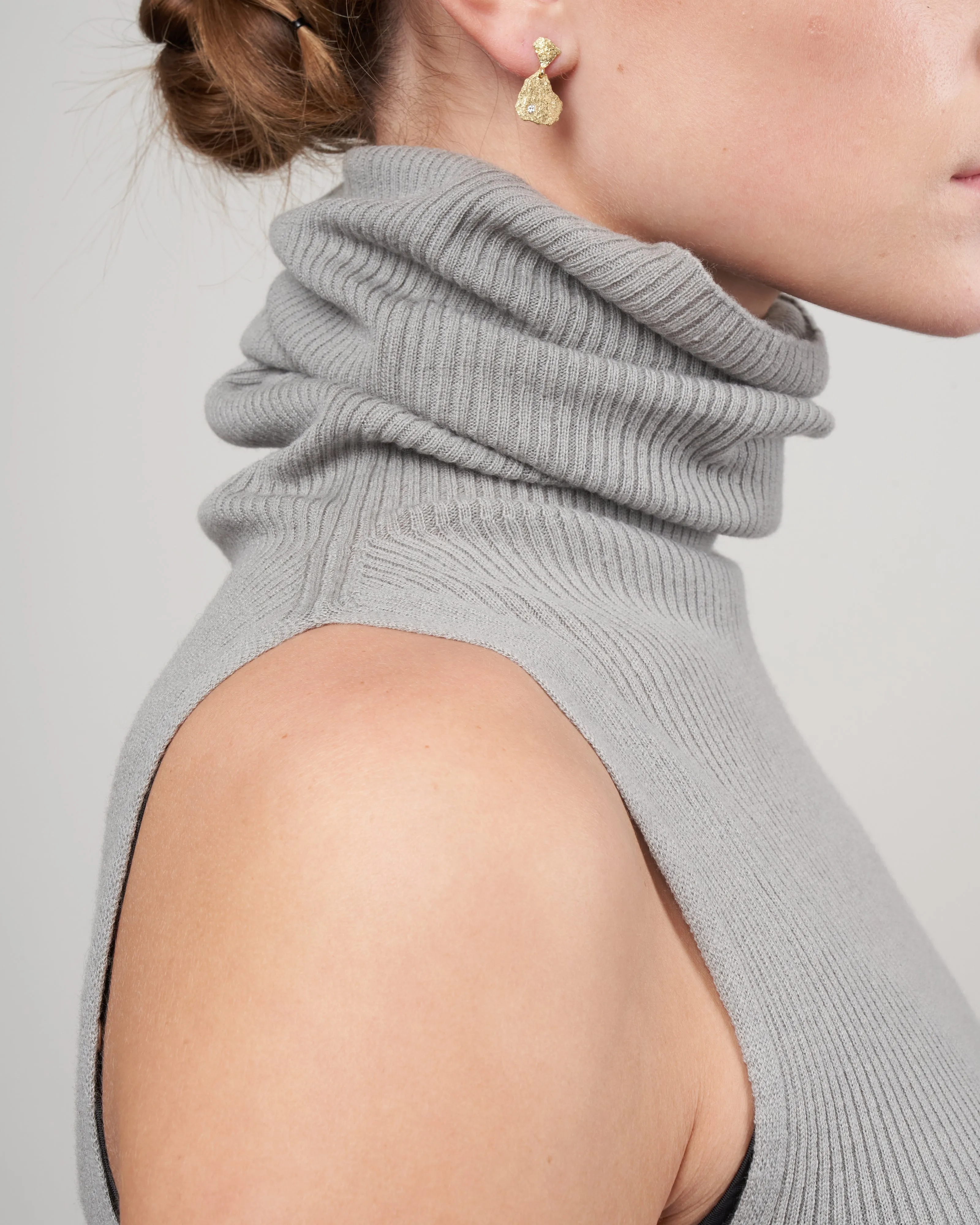 hannay turtleneck dress - sage