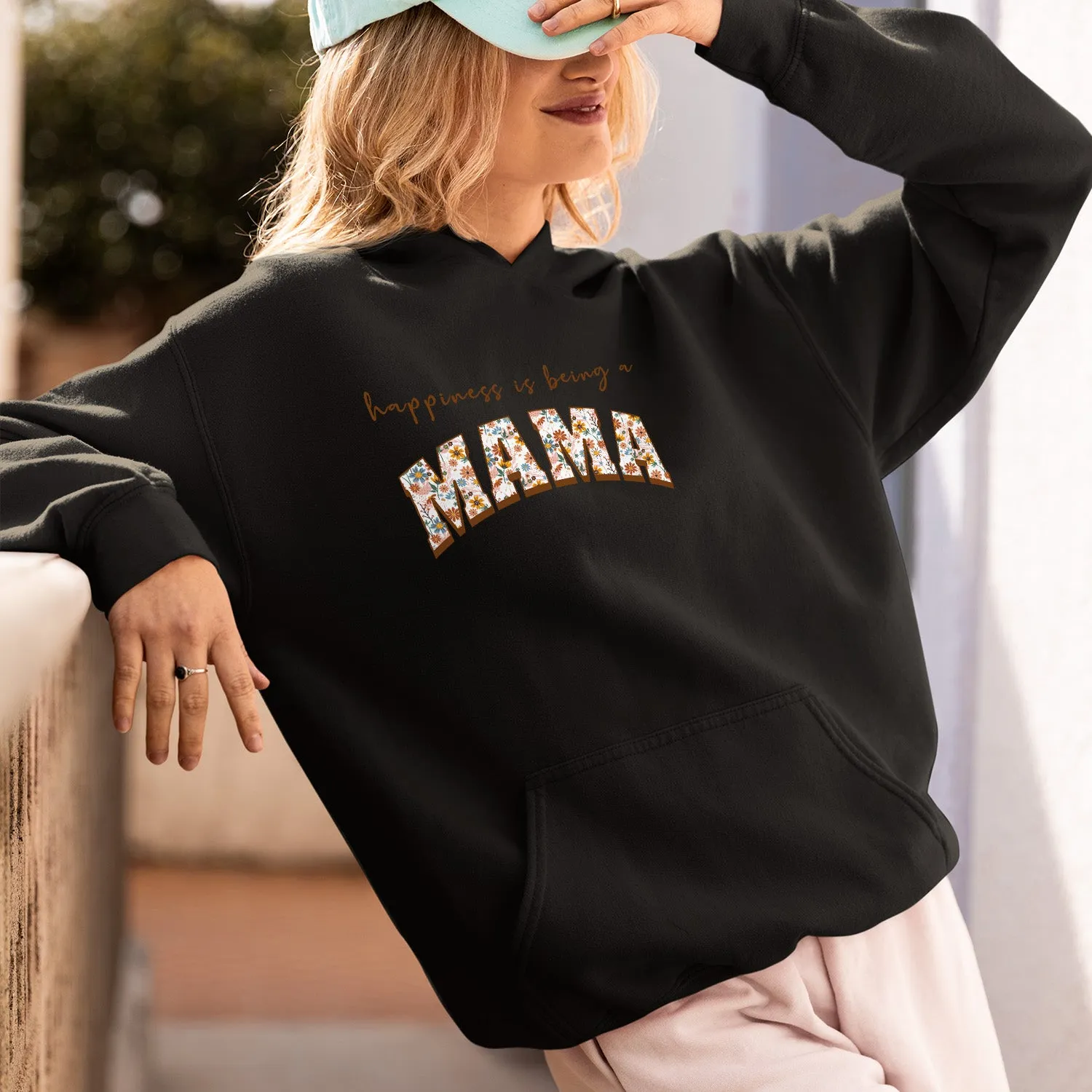 Happiness Being A Mama T-Shirt, Floral Mama Sweatshirt, Retro Mama Shirt, Custom Mothers Day Shirt, Mom Life Shirt, Mama Shirt, Mom Shirt, Mother's Day Gift, Happy Mother’s Day