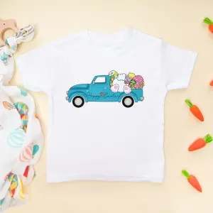 Happy Easter Truck Toddler & Kids T Shirt