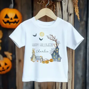 Happy Halloween Peter Rabbit Inspired Personalised Toddler & Kids T Shirt