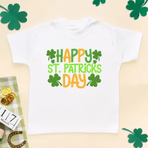 Happy St Patrick's Day Cute Toddler & Kids T Shirt