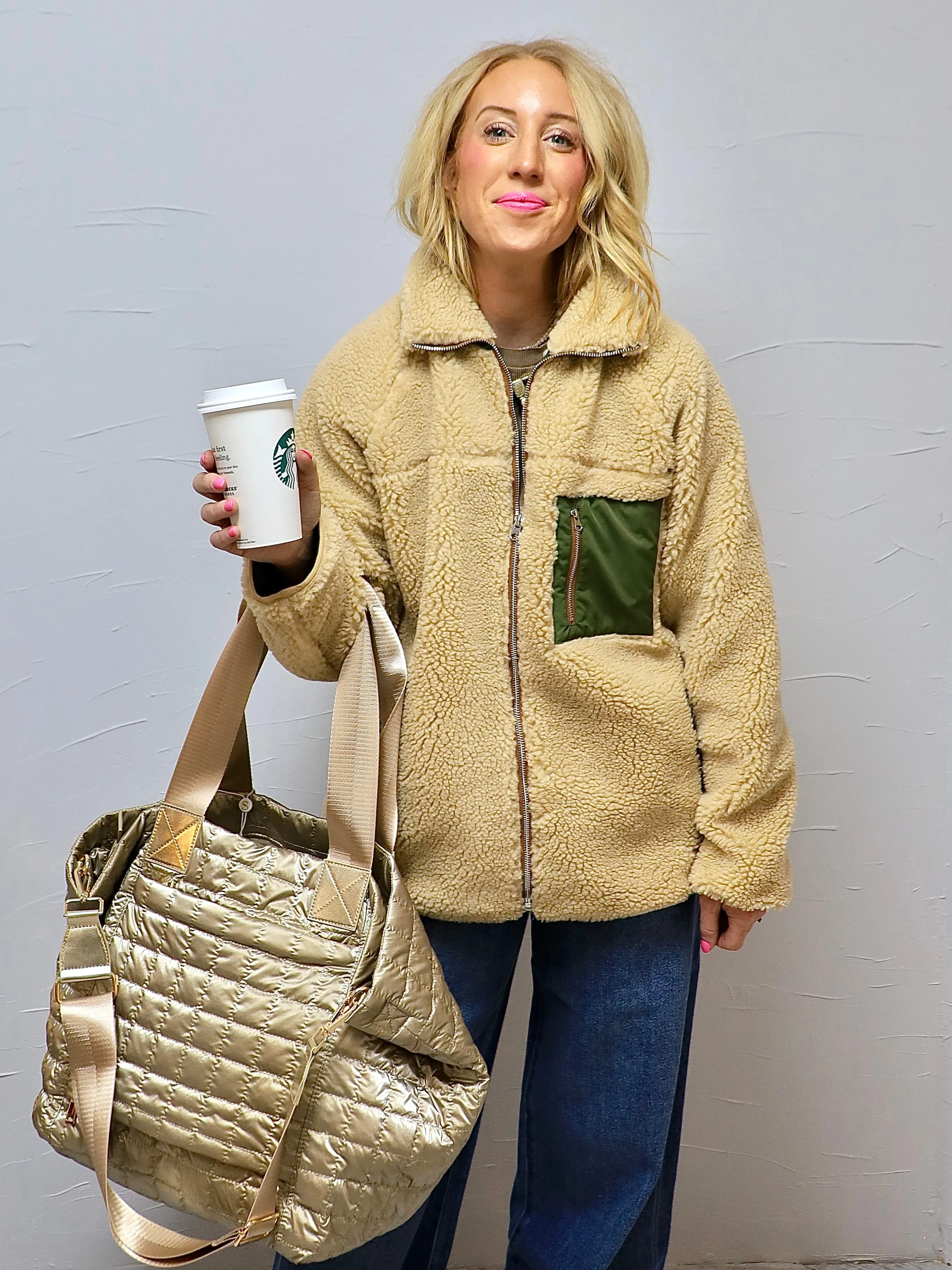 Hart Me Teddy Jacket