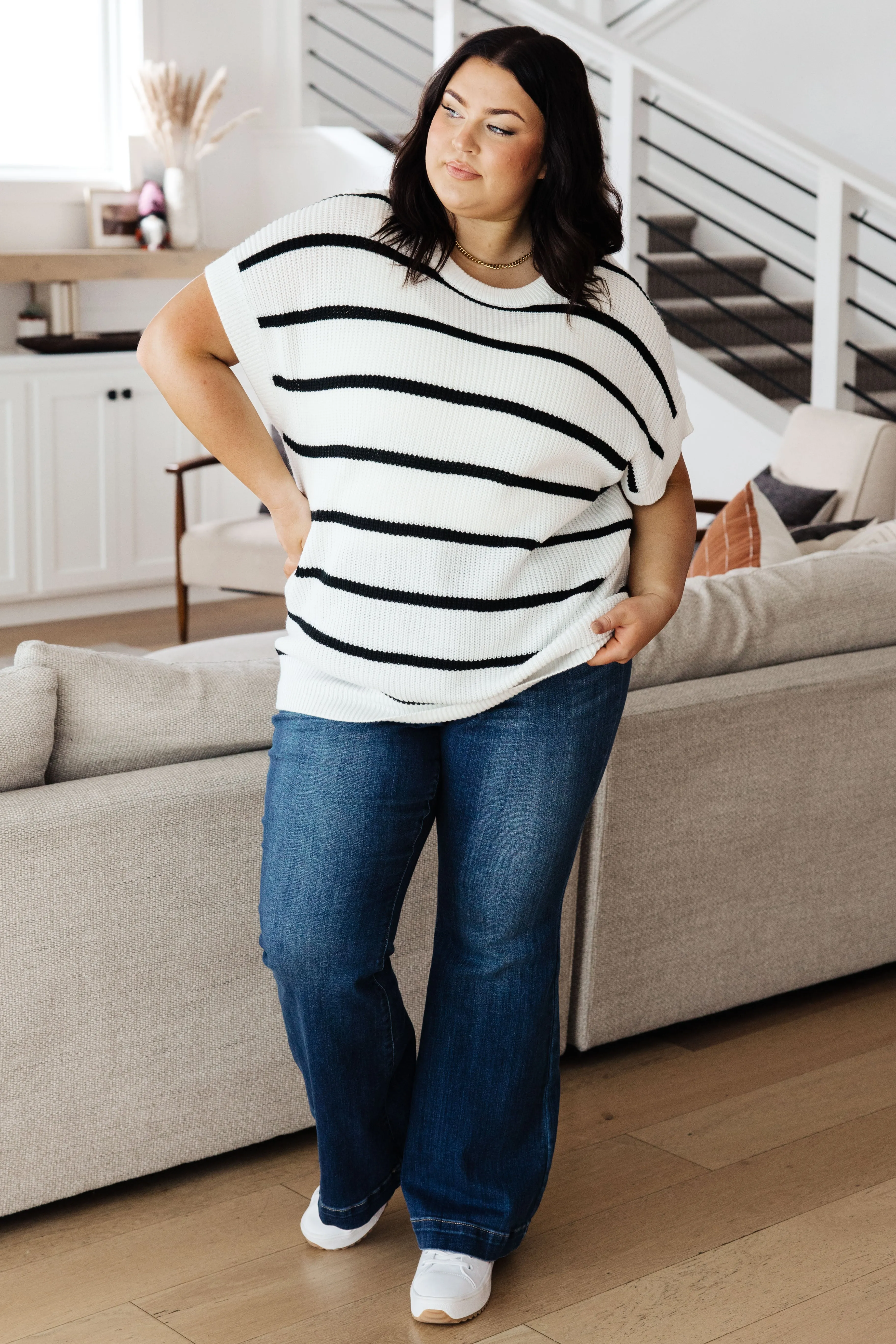 Hazel Blues® |  At the Movies Sleeveless Sweater