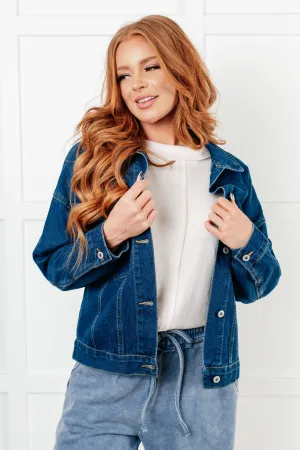 Hazel Blues® |  Have We Met Oversized Denim Jacket