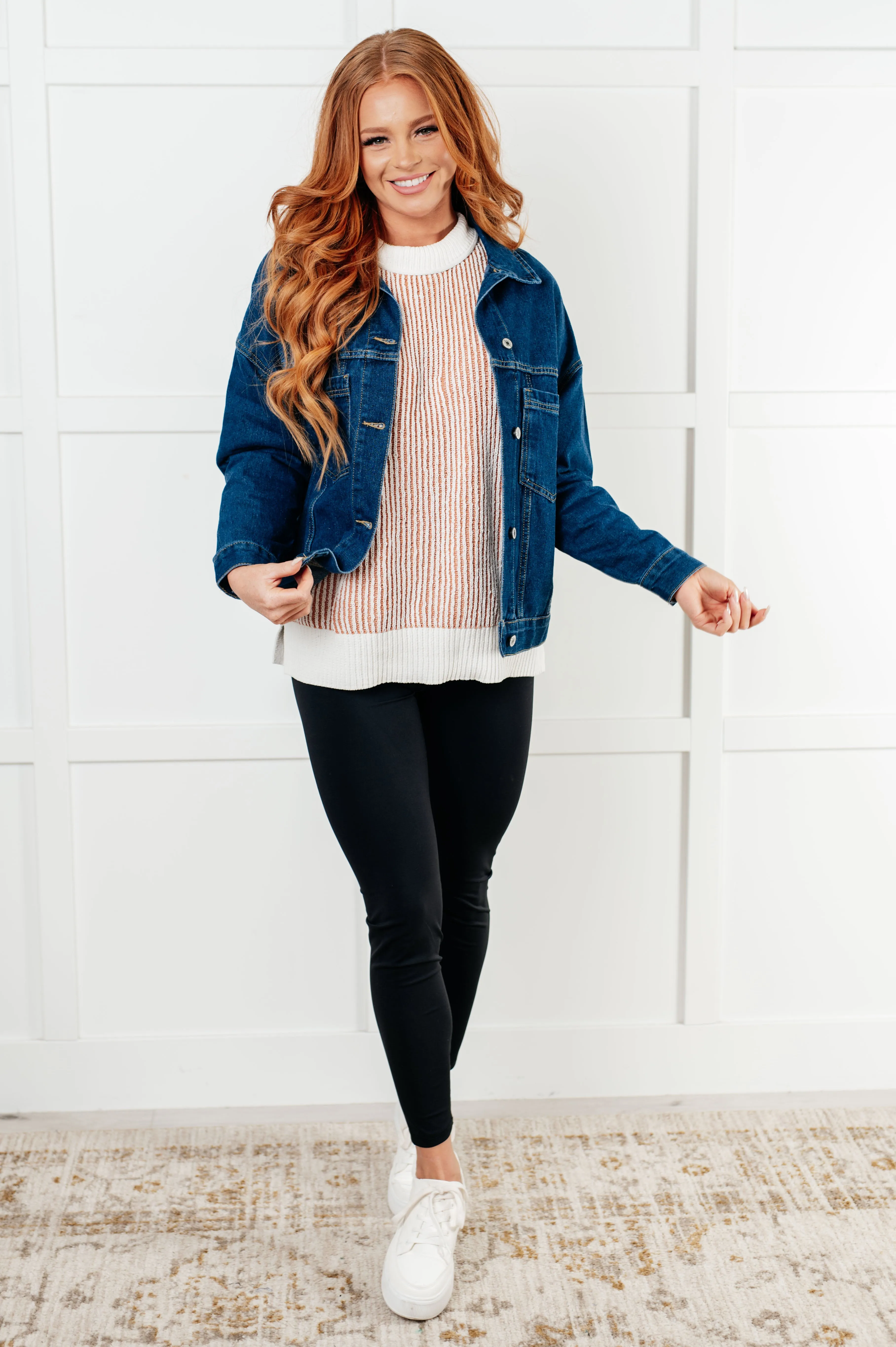 Hazel Blues® |  Have We Met Oversized Denim Jacket