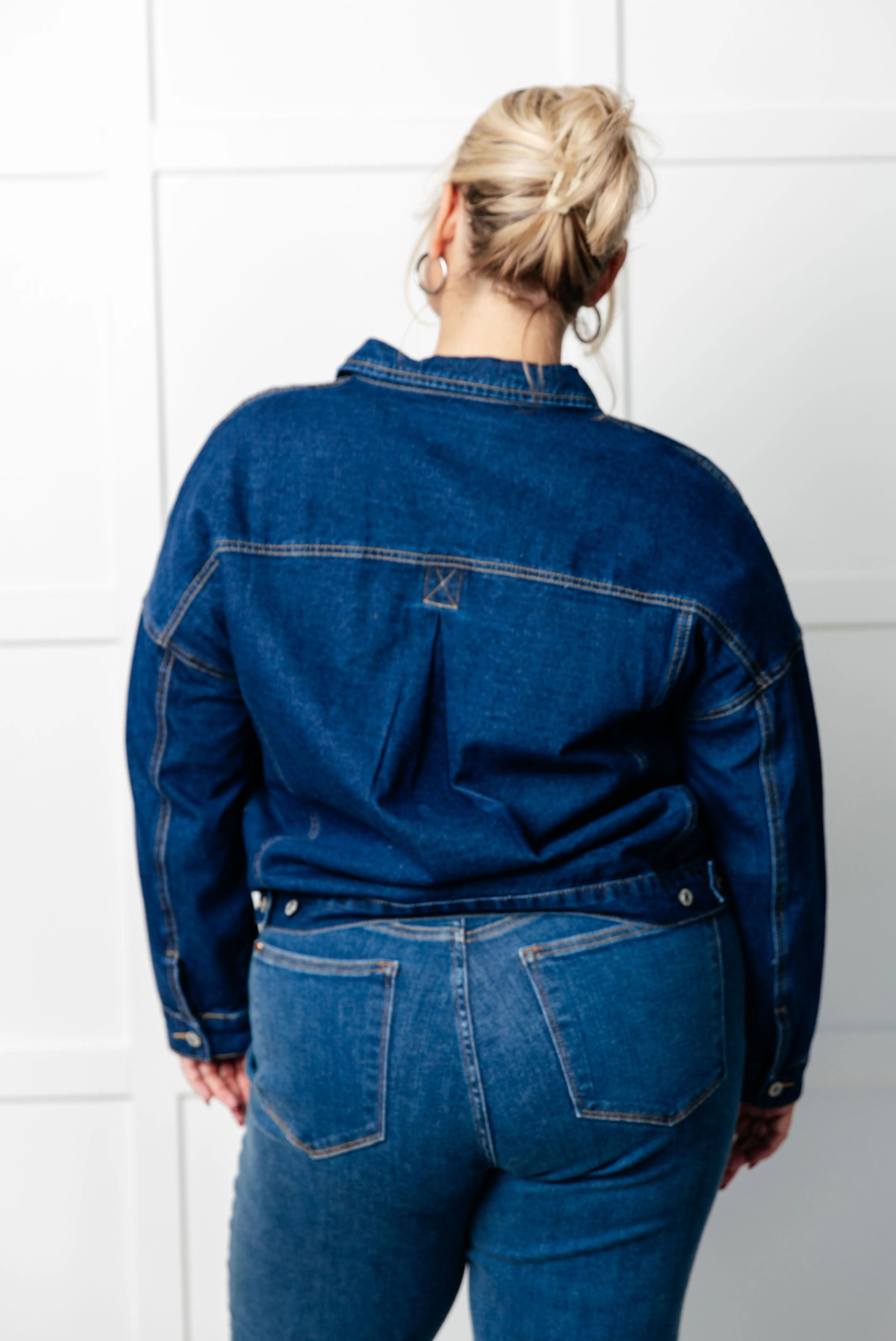 Hazel Blues® |  Have We Met Oversized Denim Jacket