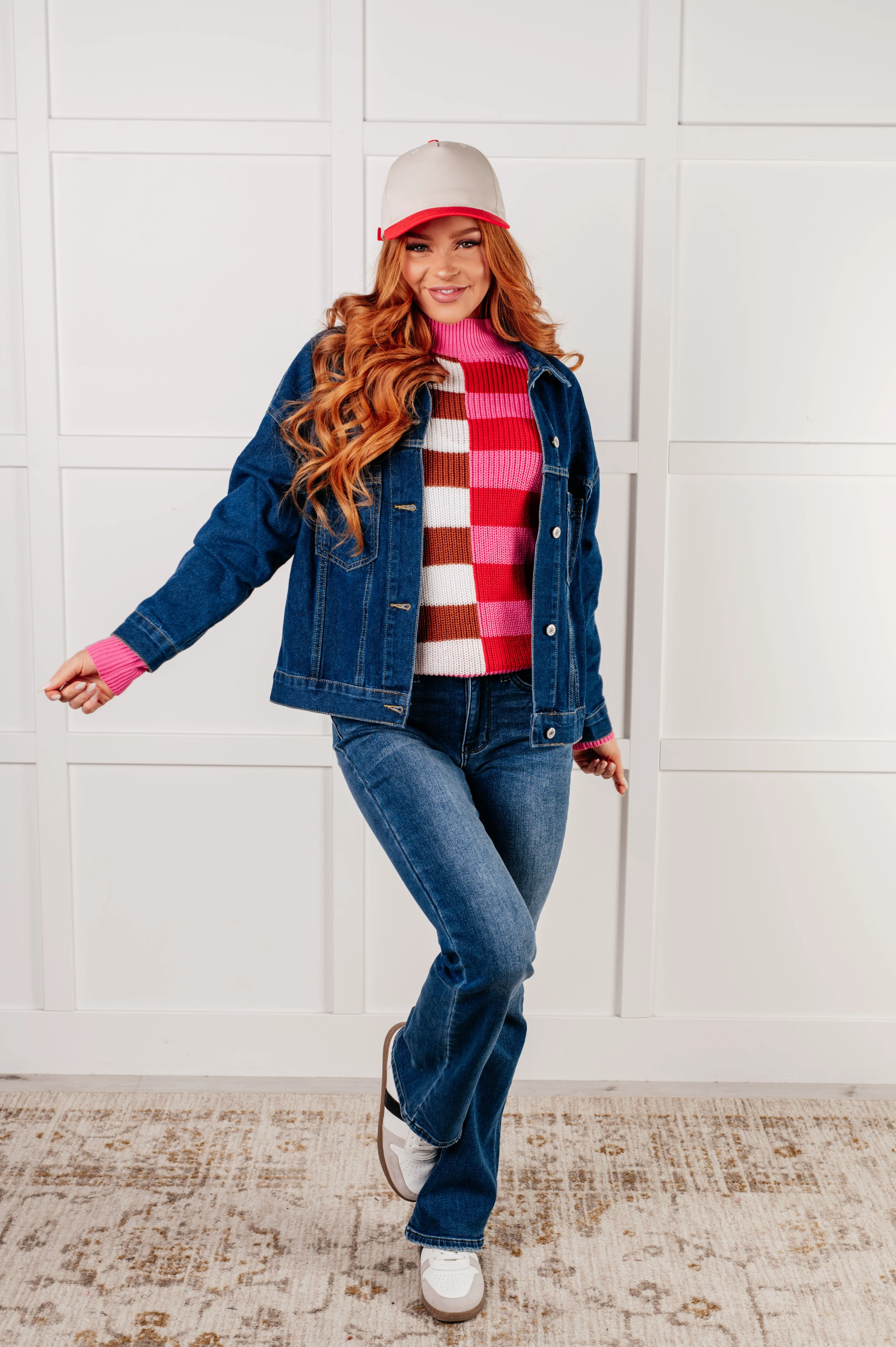 Hazel Blues® |  Have We Met Oversized Denim Jacket