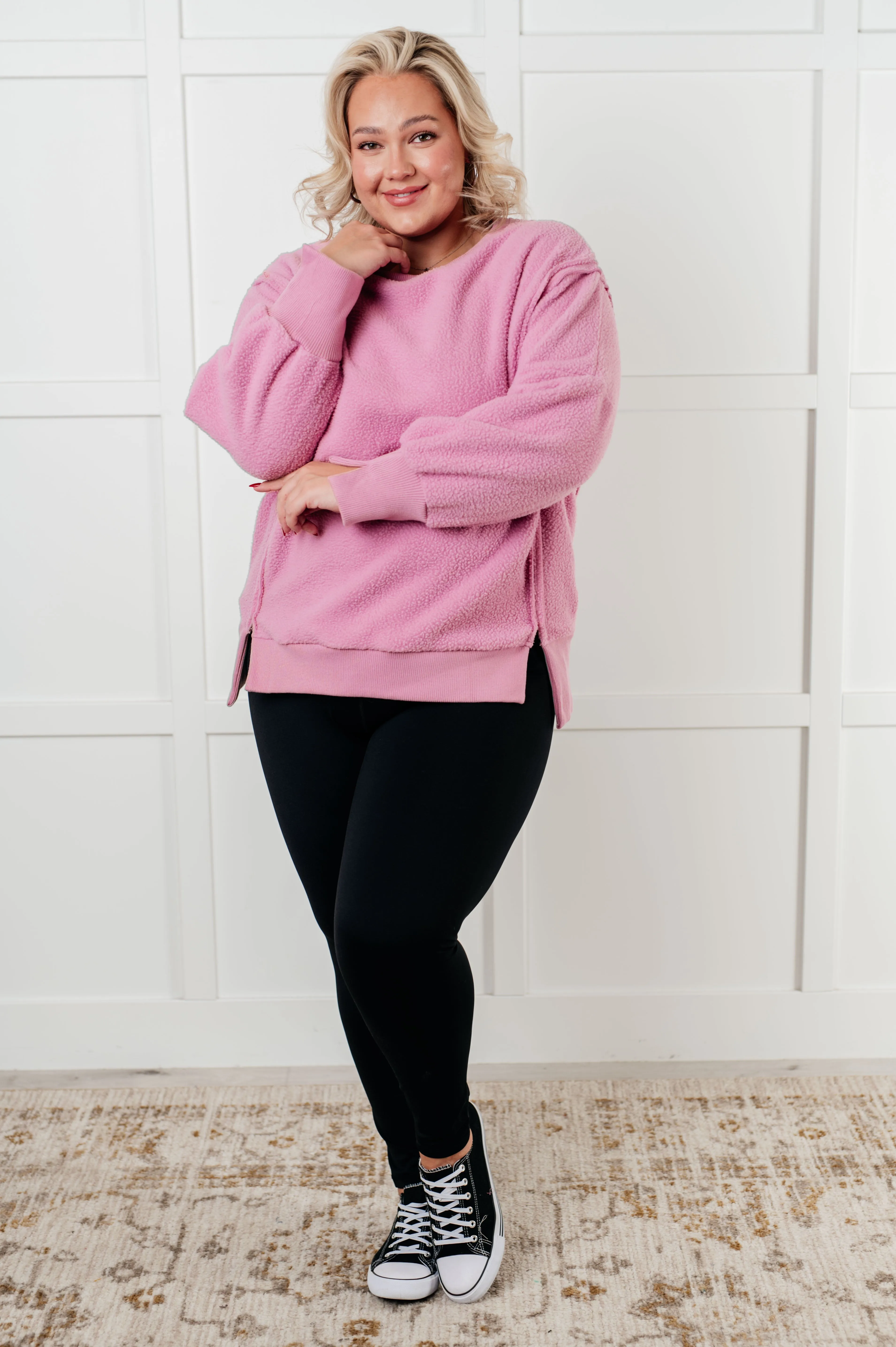 Hazel Blues® |  Hopes and Dreams Fleece Pullover