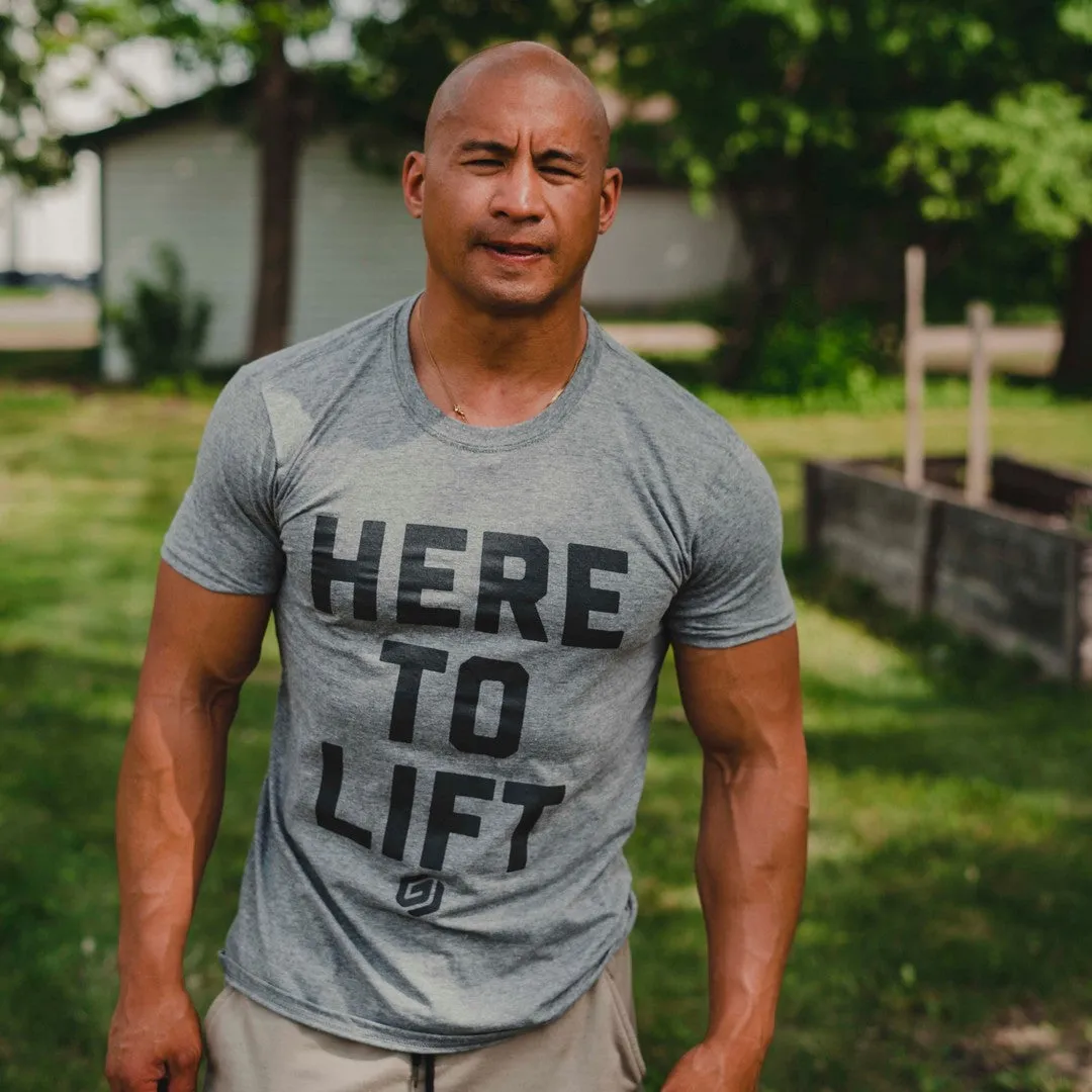 Here to Lift - Heather Graphite (Men's)