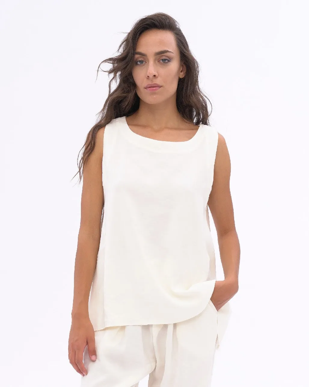 Hi-Lo Hem Tank Shirt