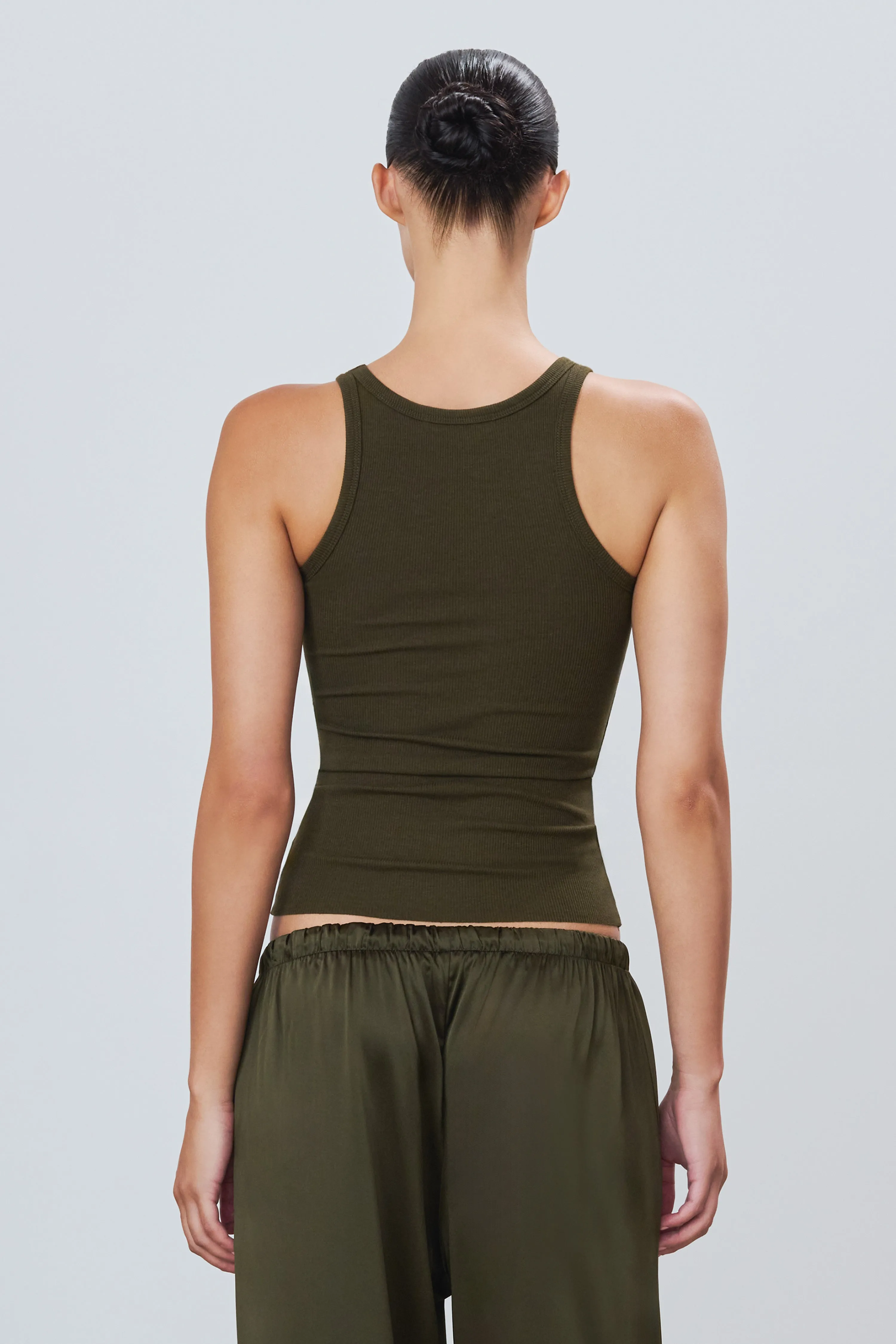 High Neck Fitted Tank