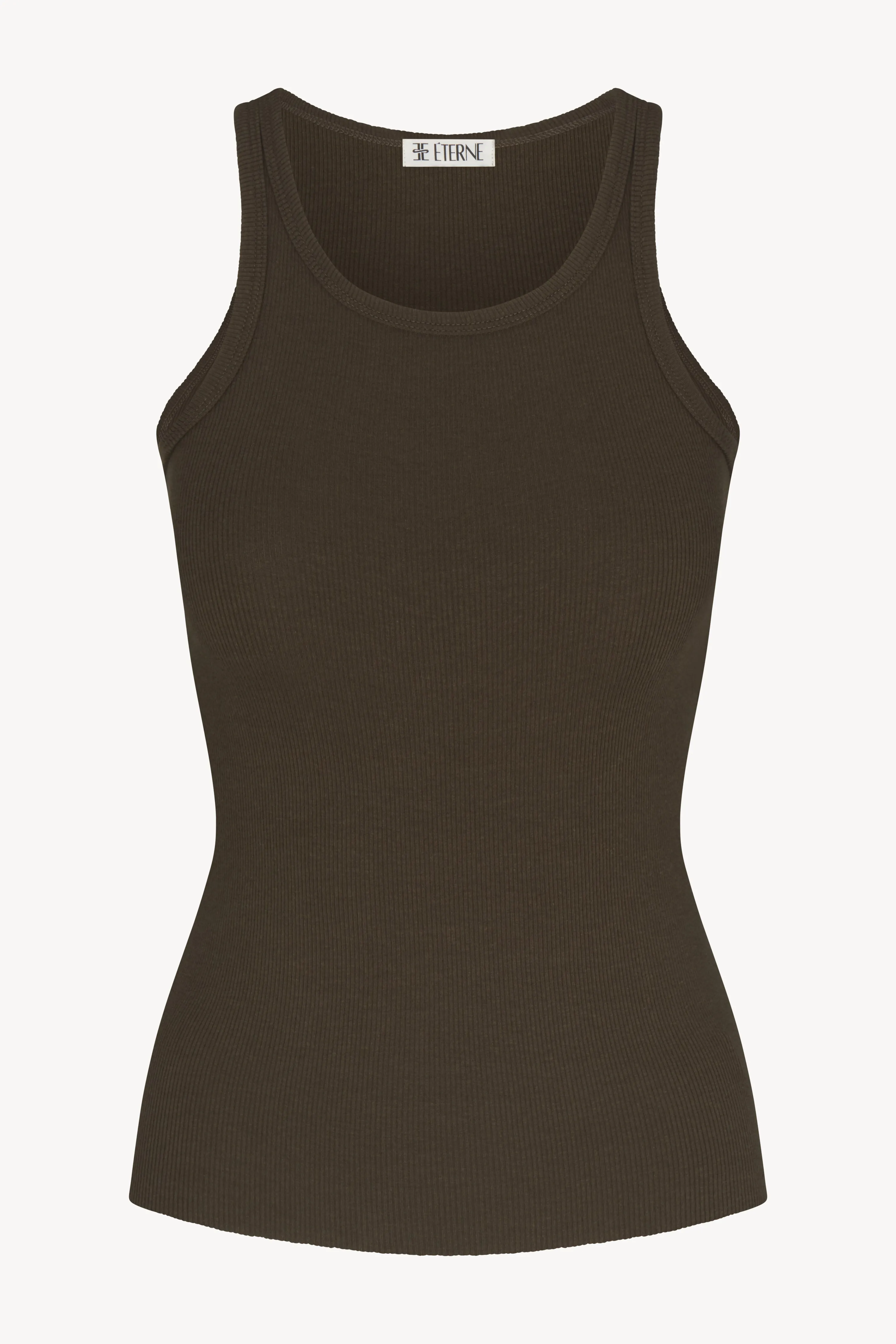 High Neck Fitted Tank