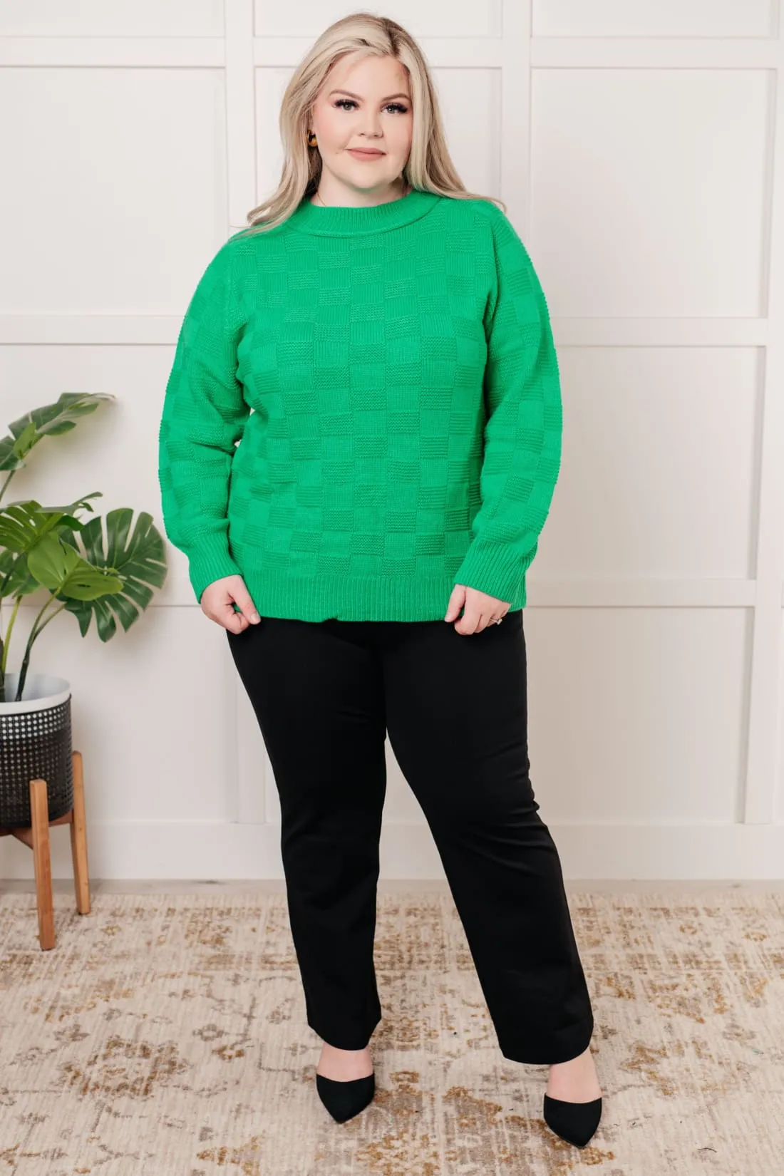 Holiday Green Pullover Sweater
