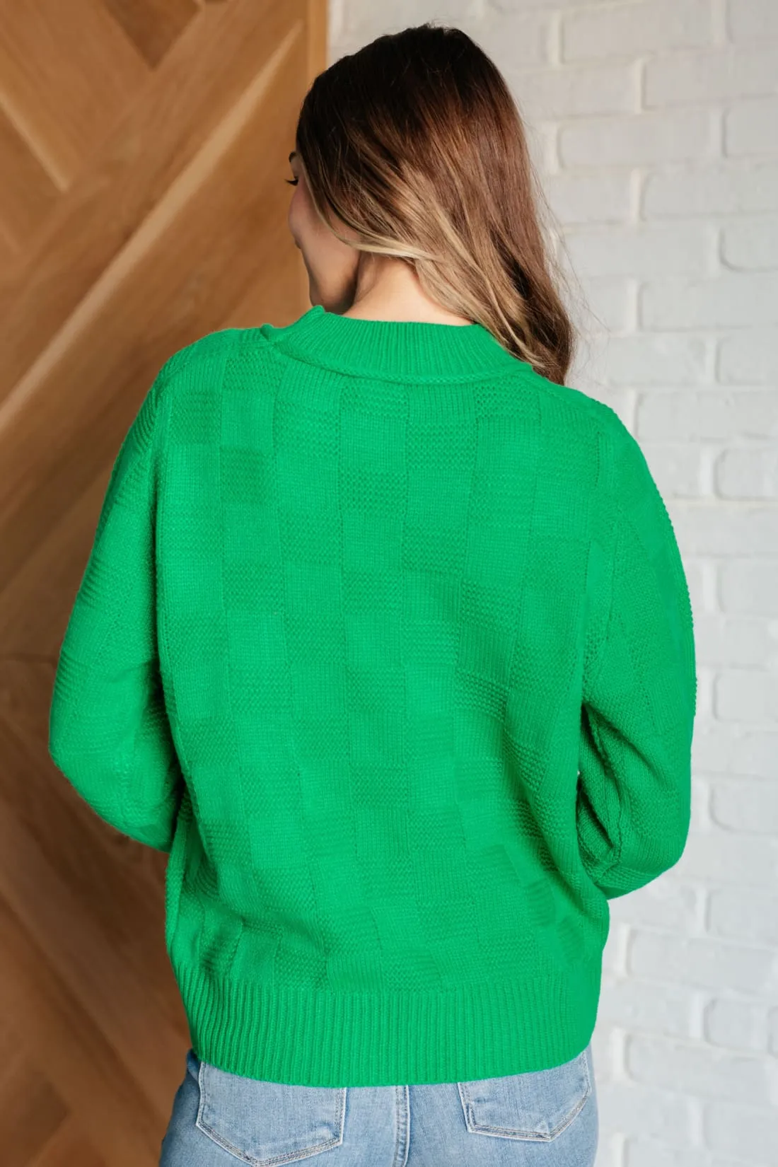 Holiday Green Pullover Sweater