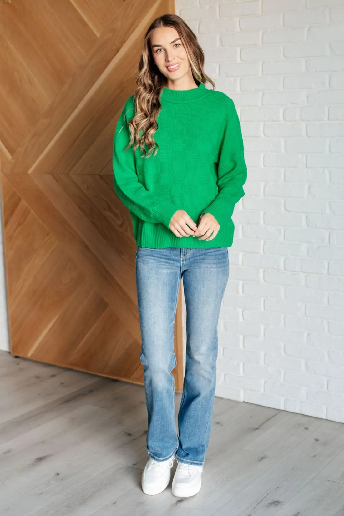 Holiday Green Pullover Sweater