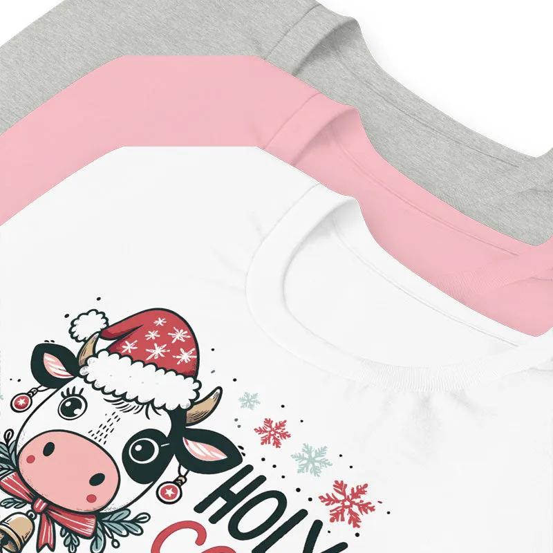 Holy Cow It's Quilty Christmas T-Shirt