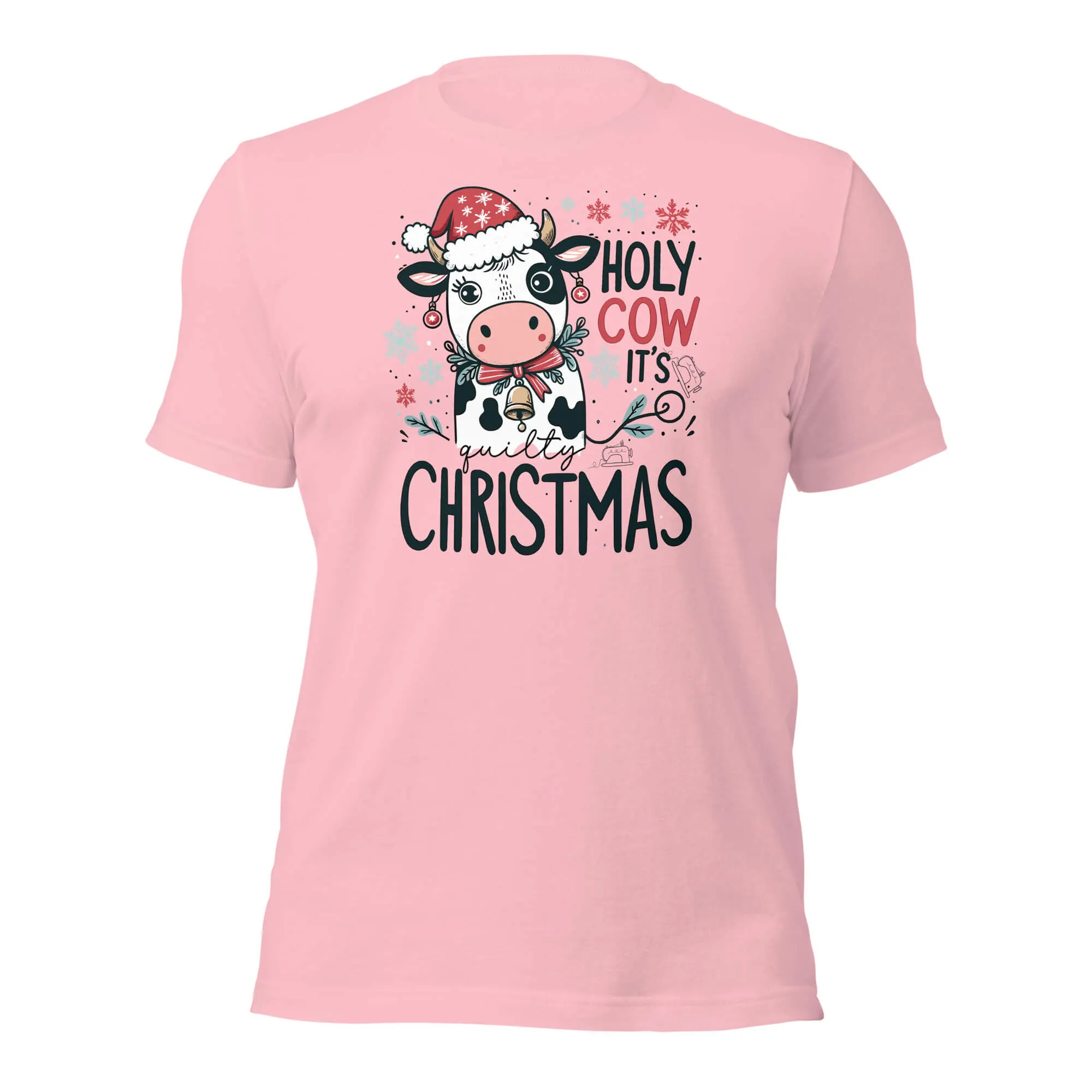 Holy Cow It's Quilty Christmas T-Shirt