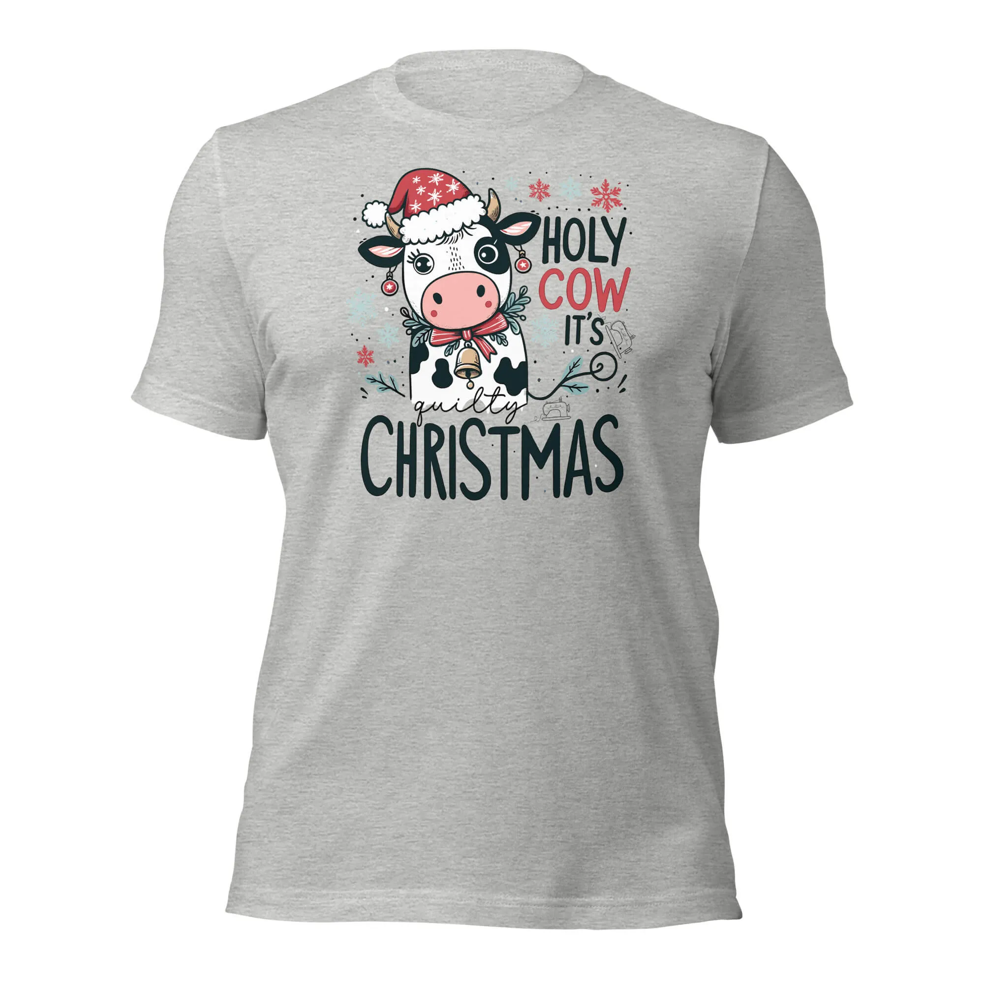 Holy Cow It's Quilty Christmas T-Shirt