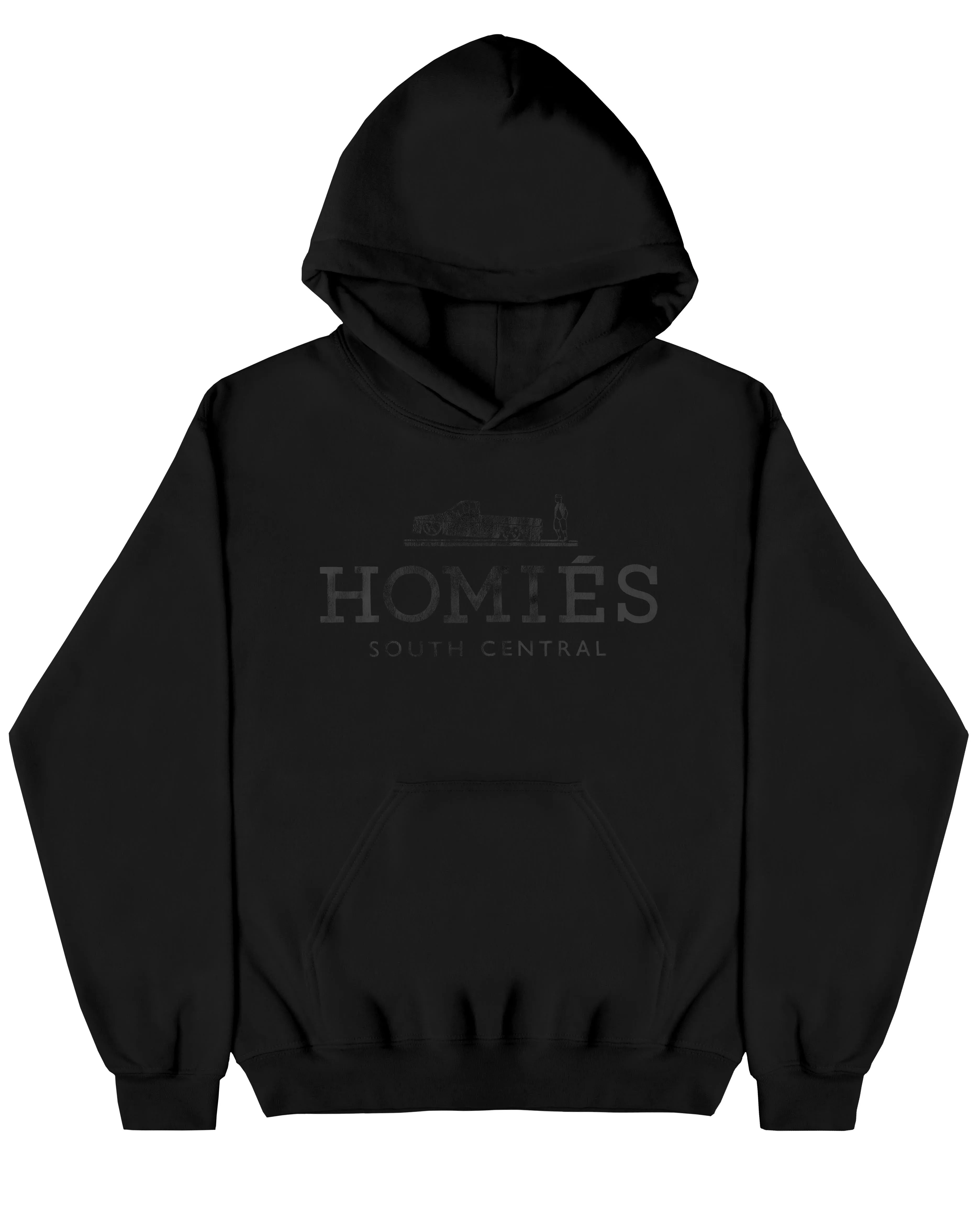 HOMIÉS BLACK FOIL  HOODIE