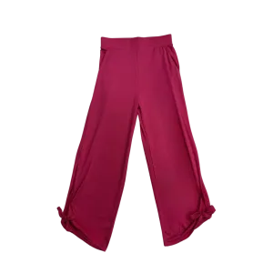 Hot Pink Solid Pant..