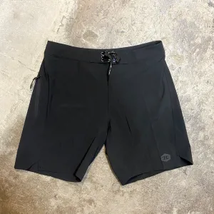 HURRICANE   BASIC BLACK BOARDSHORTS