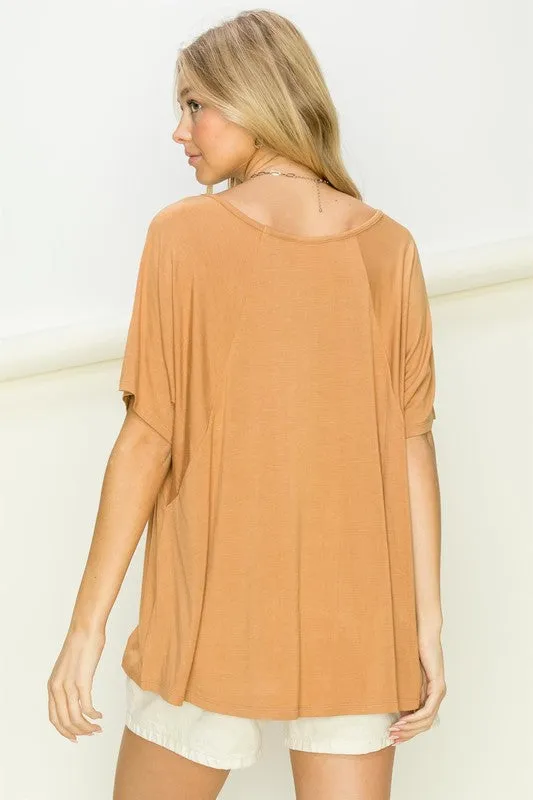 HYFVE At Rest Oversized Short Sleeve Top