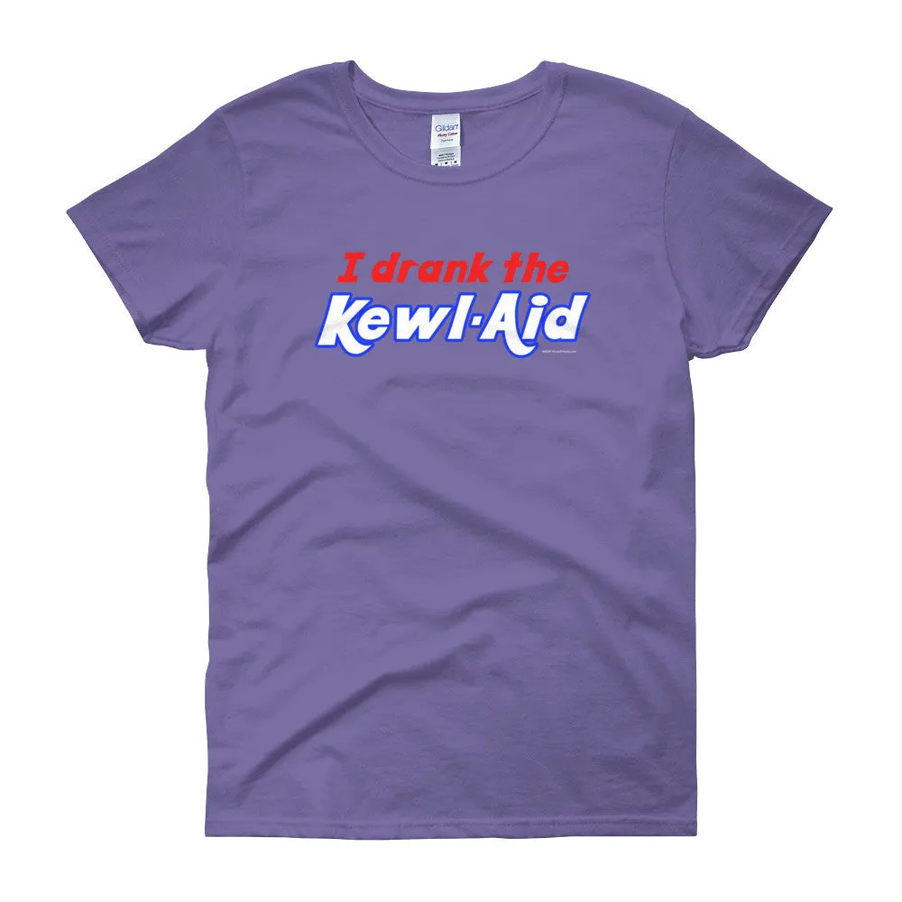 I Drank the Kewl Aid Fitted T-Shirt