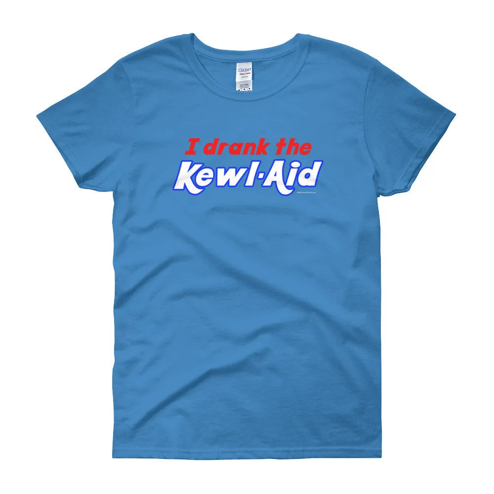 I Drank the Kewl Aid Fitted T-Shirt