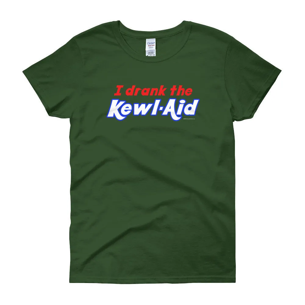 I Drank the Kewl Aid Fitted T-Shirt